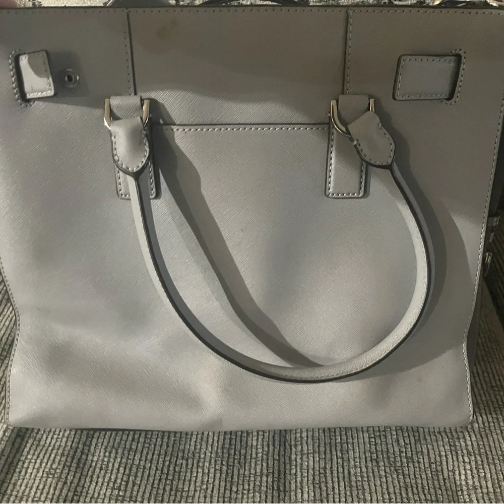 Michael Kors Gray Satchel Bag
